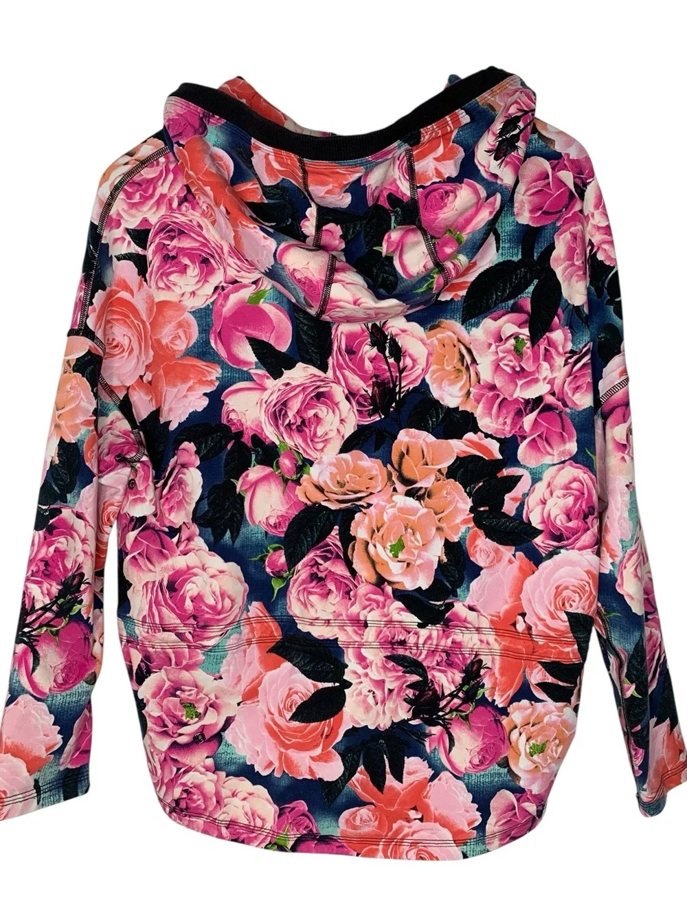 Lululemon Hold Your‎ Om Secret Garden Black Pink Size 4 Jacket